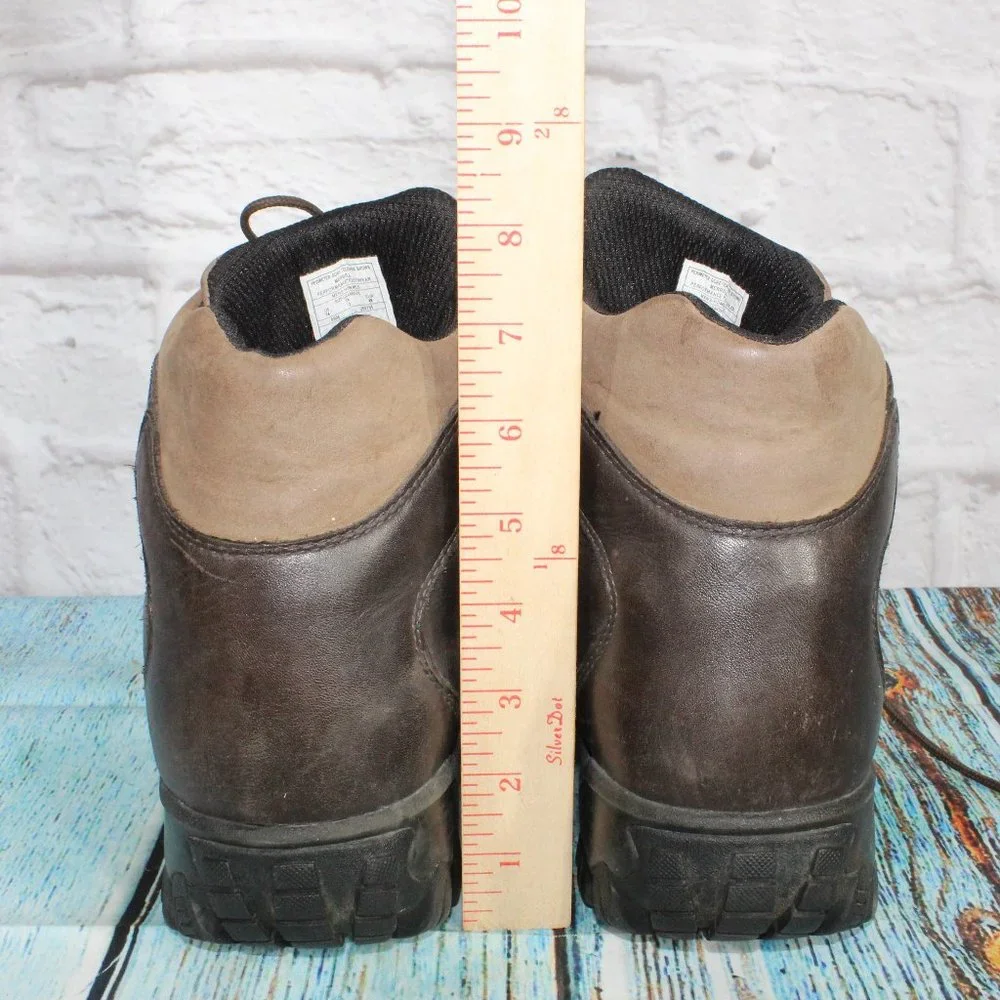Merrell Perimeter Gore-Tex Brown Leather Vibram Sole Hiking Boot Size 14 - Picture 6 of 8